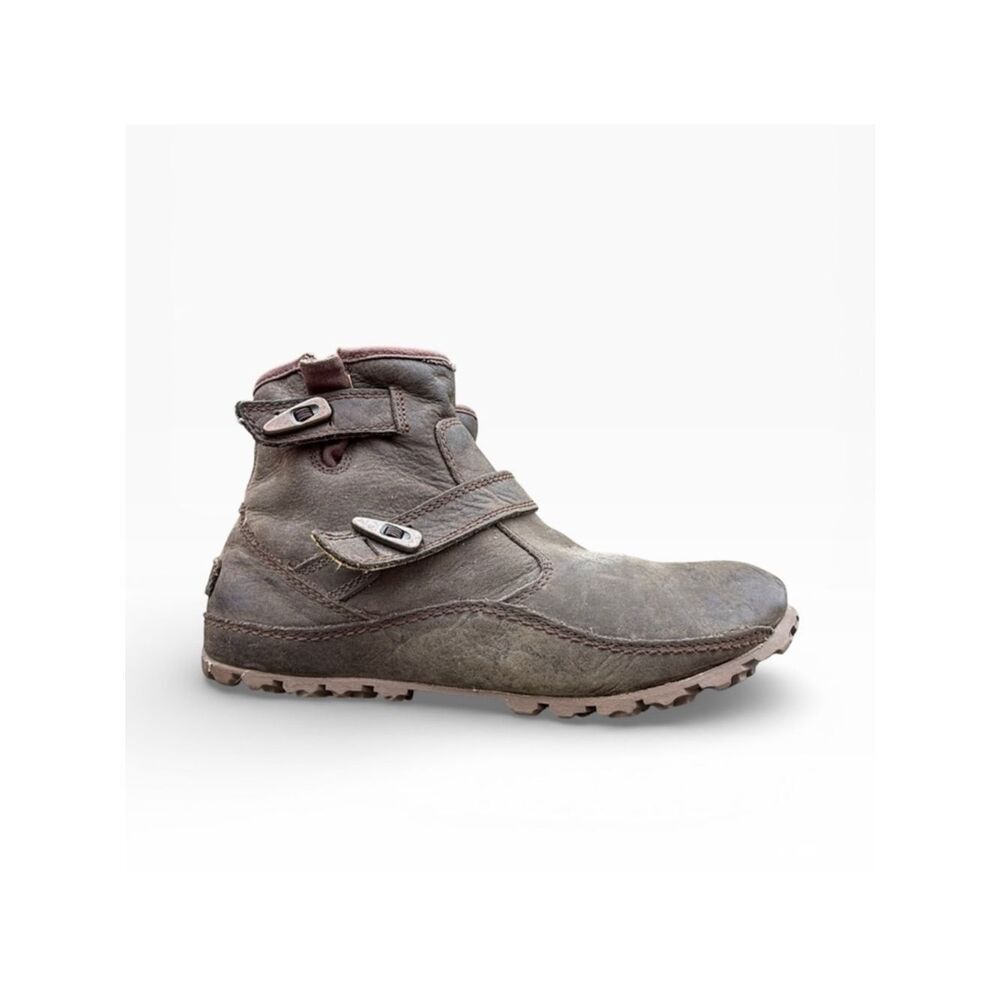 Merrell Women's Haven Duo Waterproof Casual Boots Brown Leather Size 6